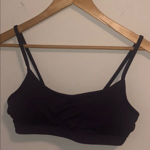 Fabletics Dark Purple Sports Bra